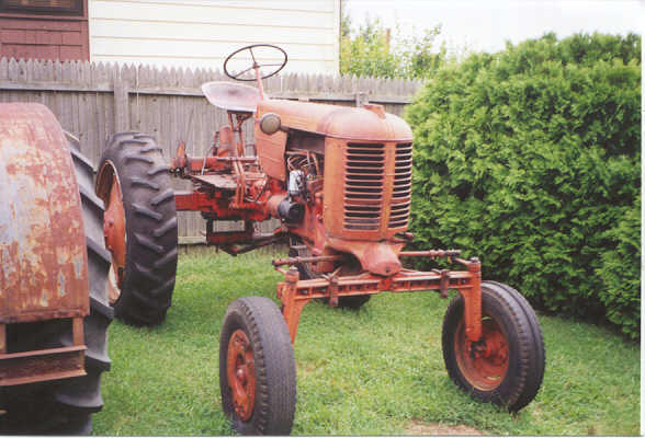 Other IH tractors, garden tractors, and JC Case